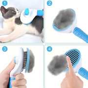 Brosse autonettoyante – Chien & chat – vue 2