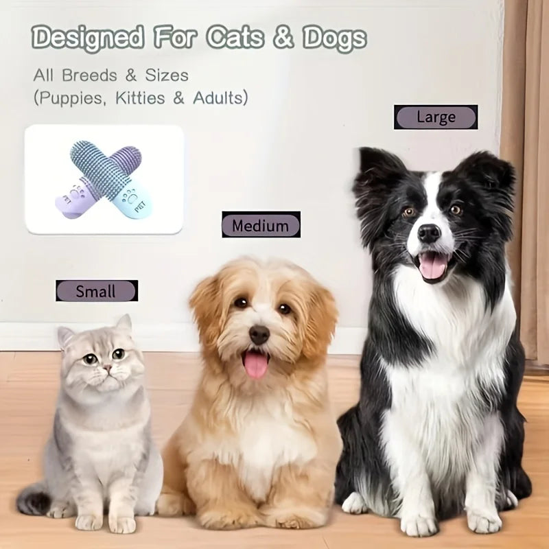 Doigtier dentaire 360° – Chien & chat – vue 4