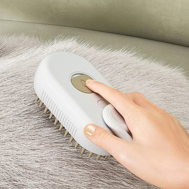 Brosse brumisante 3-en-1 – Chien & chat – vue 5
