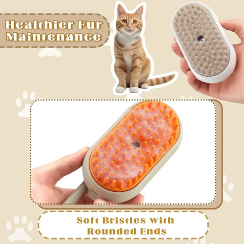 Brosse brumisante 3-en-1 – Chien & chat – vue 2