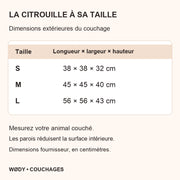 Maison Citrouille douillette – Chien & chat