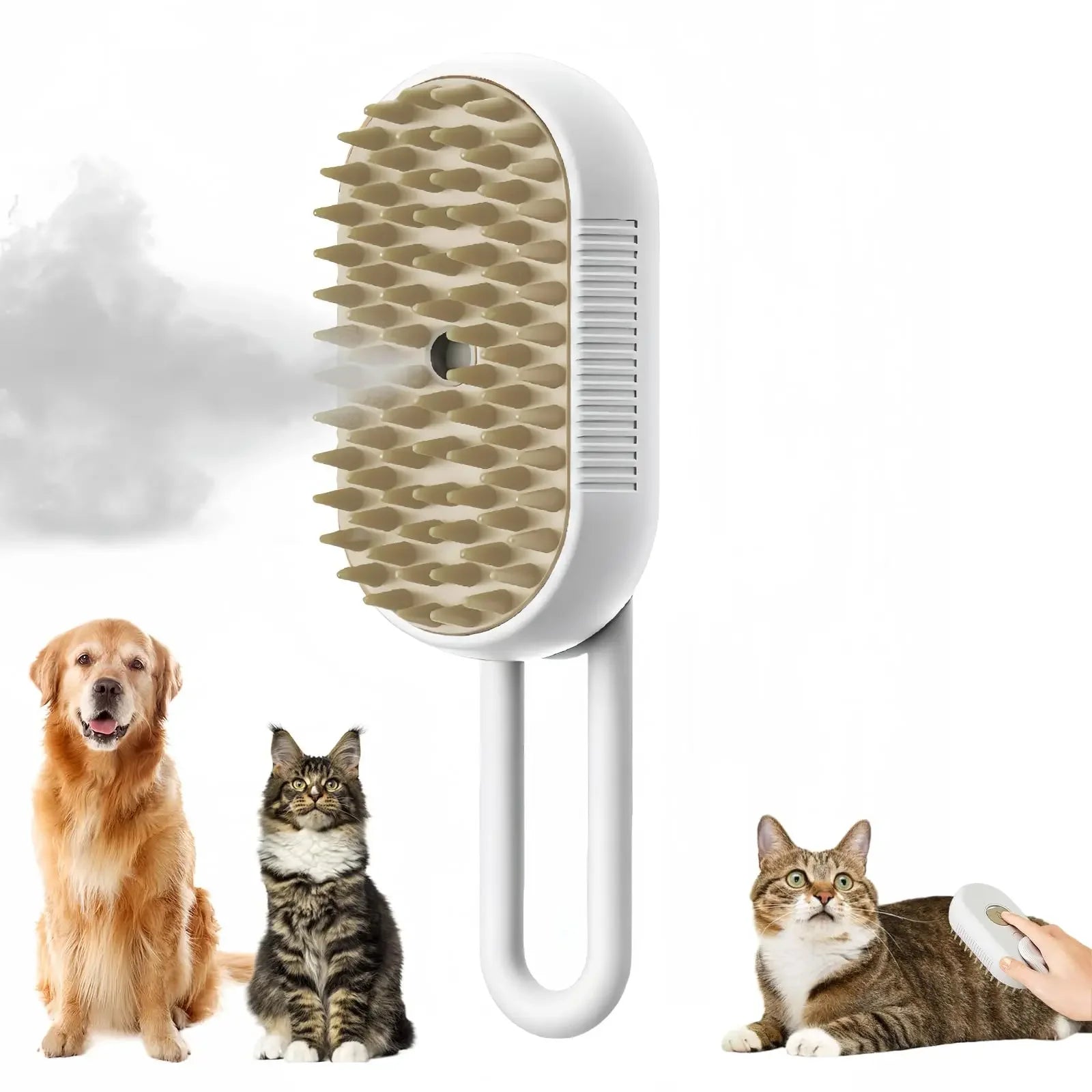 Brosse brumisante 3-en-1 – Chien & chat – vue 7