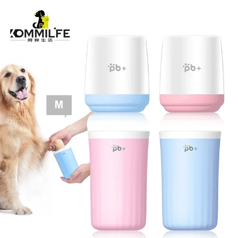 Nettoyeur de pattes en silicone – Chien – vue 1