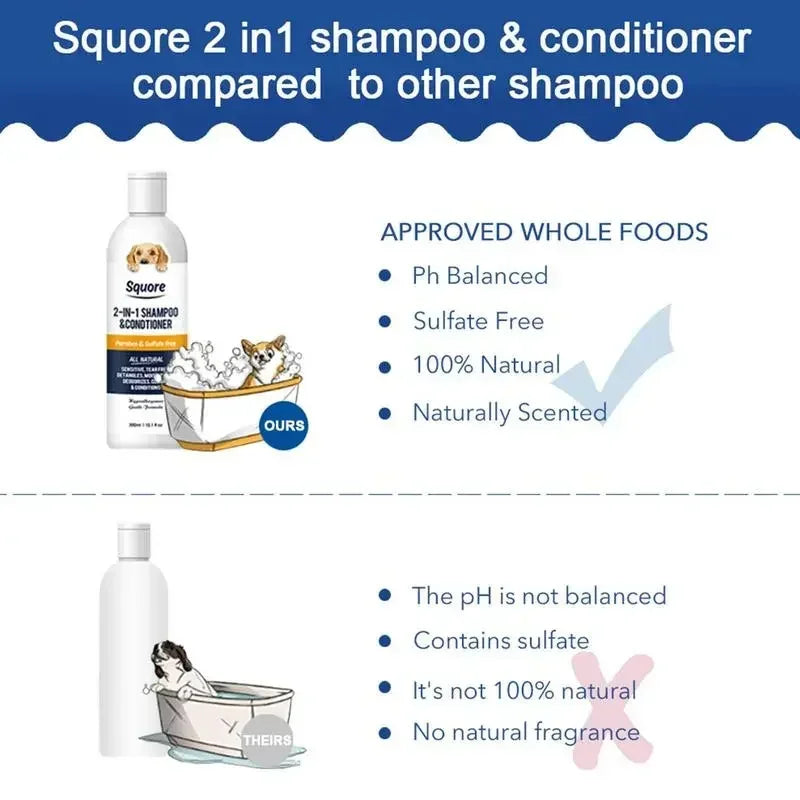 Shampoing 2-en-1 peau sensible – Chien – vue 4