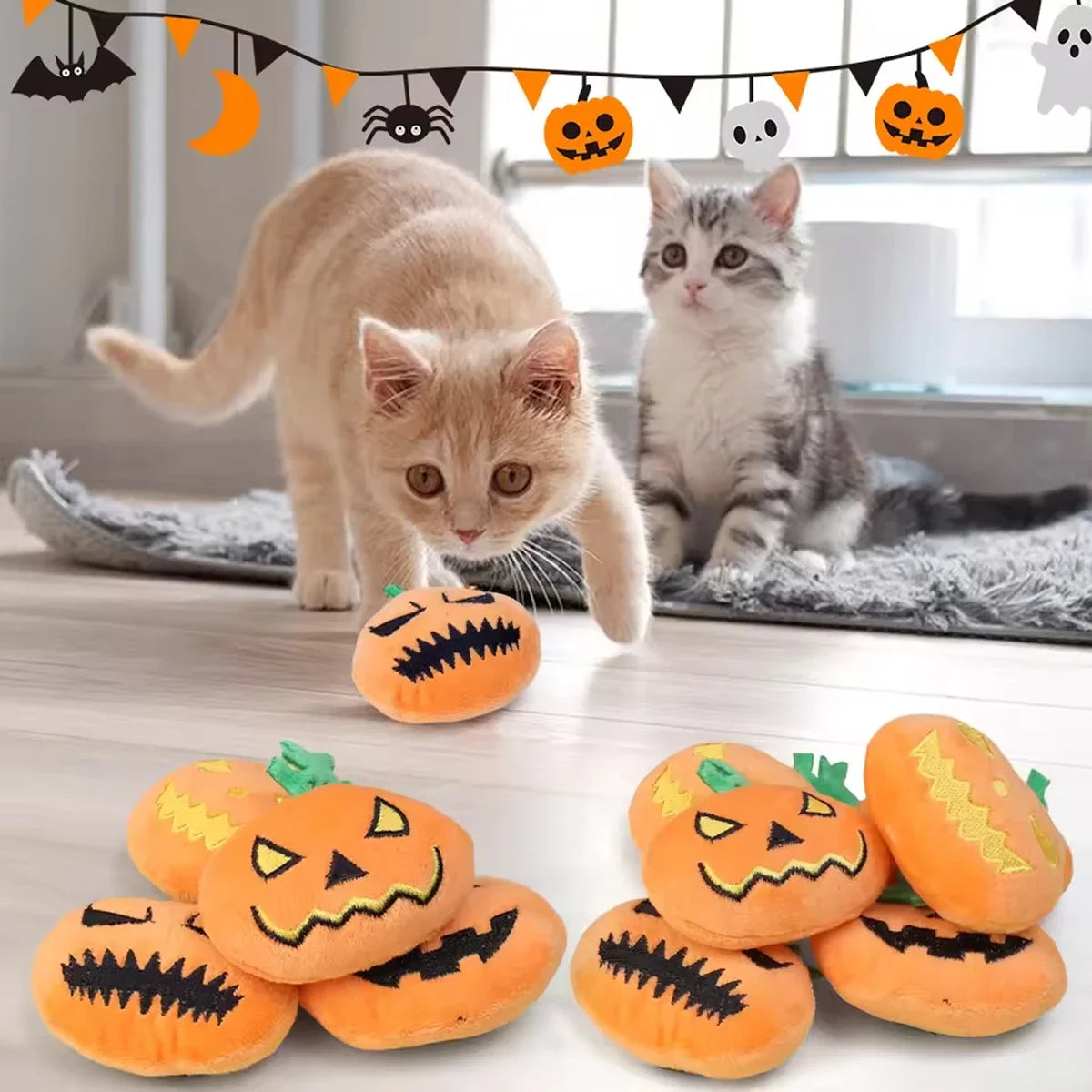 Jouet citrouille sonore Halloween – Chien, 3 modèles