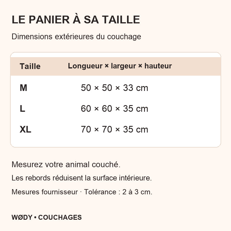 Panier Monstre en peluche – Chien & chat