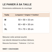 Panier Monstre en peluche – Chien & chat
