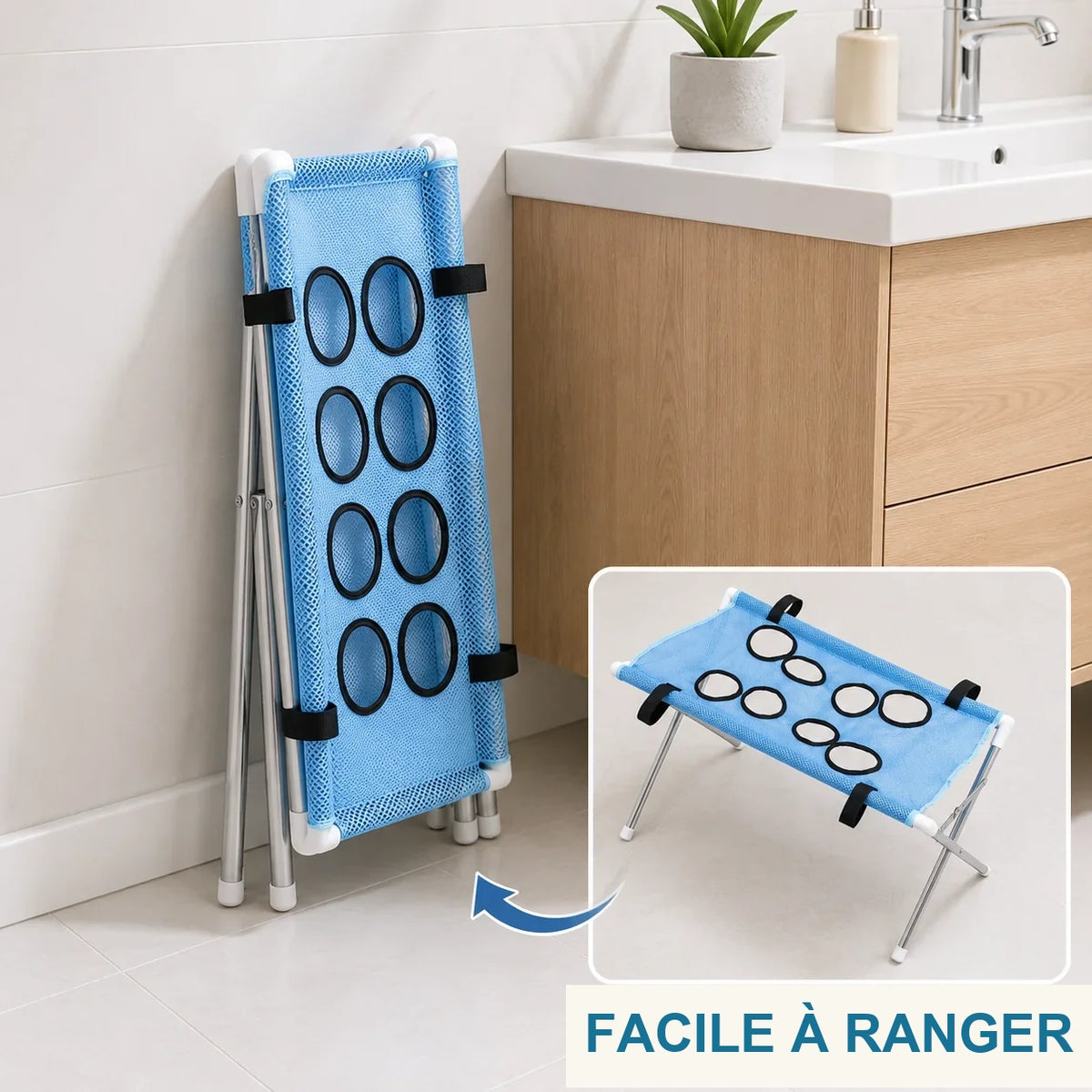 Support hamac de toilettage pliable – Petit chien & chat – vue 6