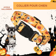 Collier Halloween réglable – Chien, 7 motifs