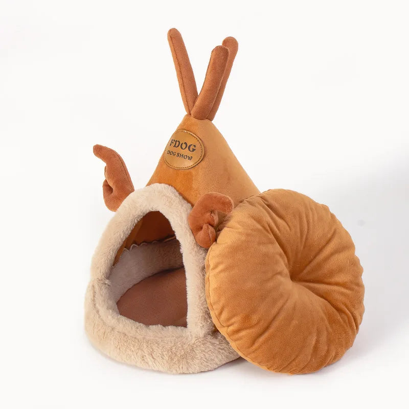 Tipi Douillet en peluche – Chien & chat