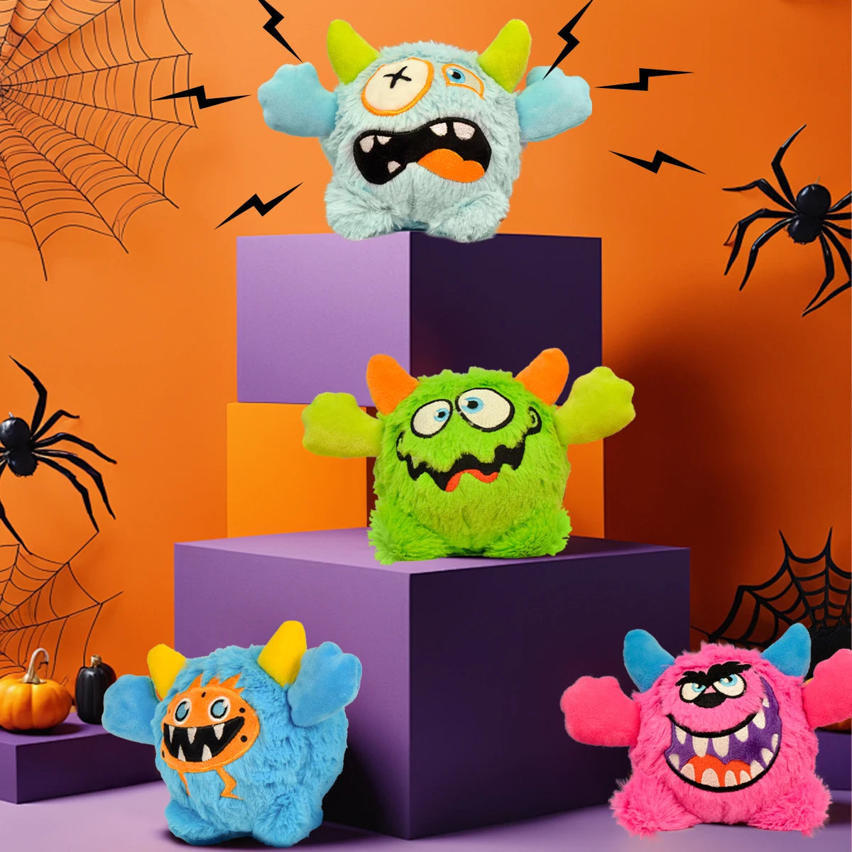 Peluche Monstre avec balle sonore – Chien