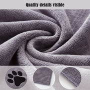 Serviette microfibre absorbante – Chien & chat – vue 4