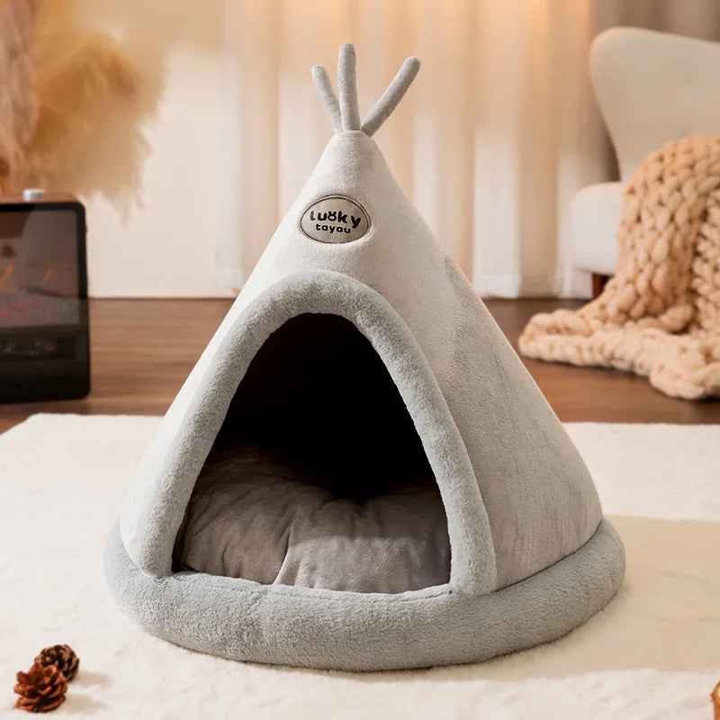 Tipi Douillet en peluche – Chien & chat