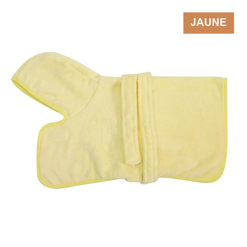 Peignoir absorbant à capuche – Chien & chat – vue 10