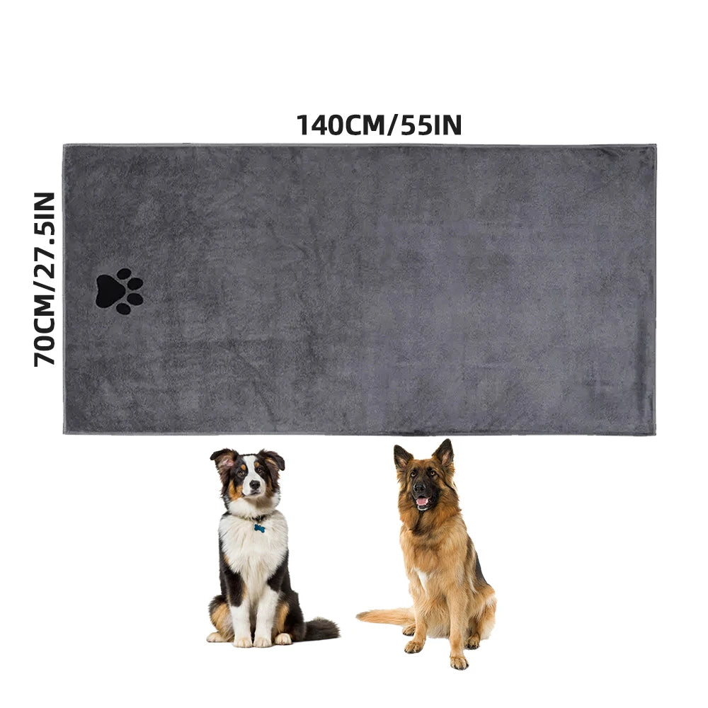 Serviette microfibre absorbante – Chien & chat – vue 12