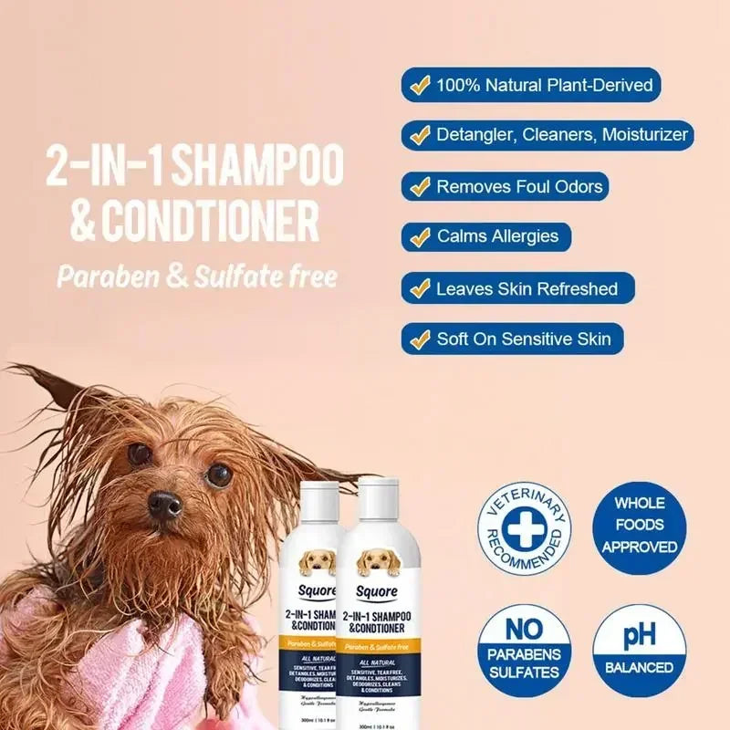 Shampoing 2-en-1 peau sensible – Chien – vue 5