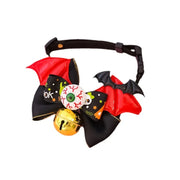 Collier Halloween à ailes – Chien & chat, 3 motifs