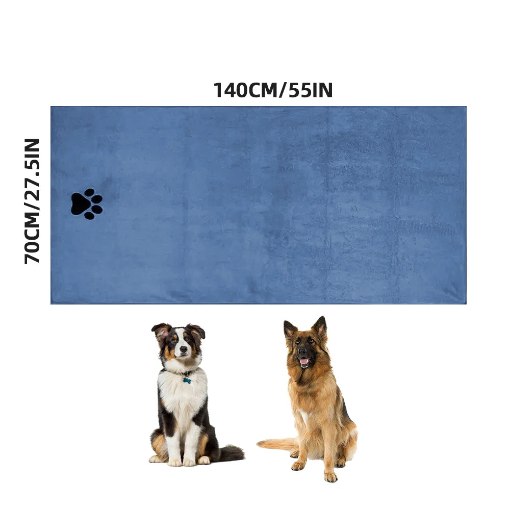 Serviette microfibre absorbante – Chien & chat – vue 11