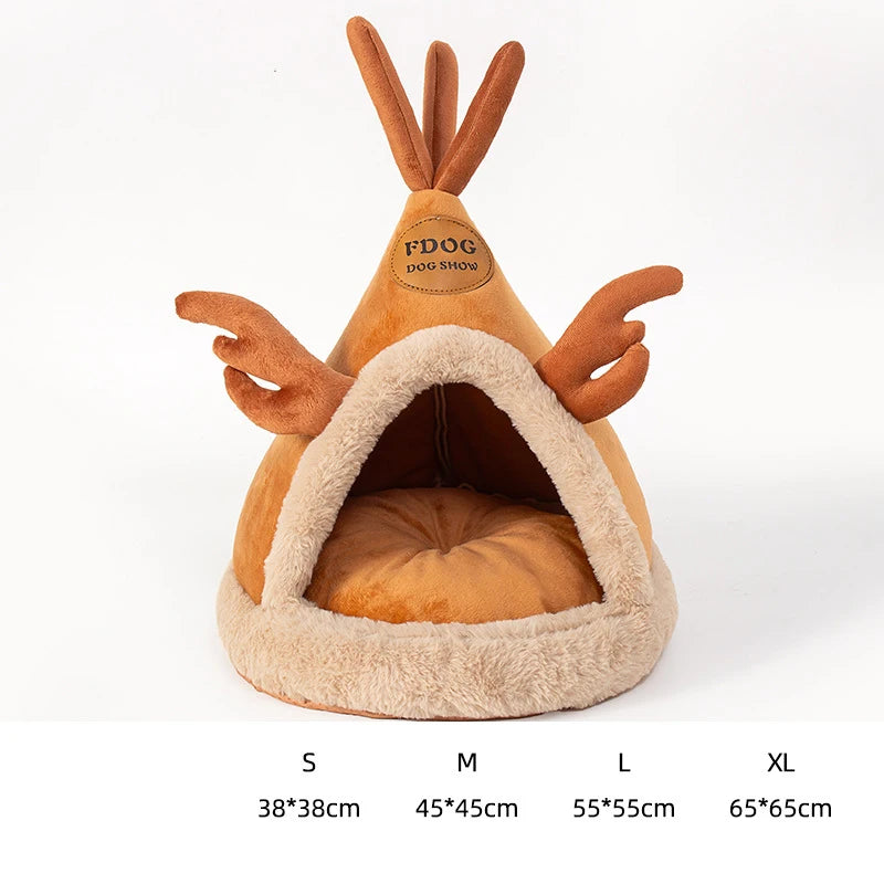 Tipi Douillet en peluche – Chien & chat