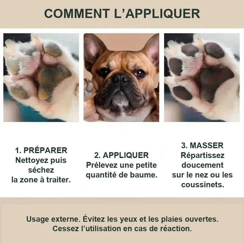 Baume nez & coussinets – Chien & chat, 45 g – vue 5