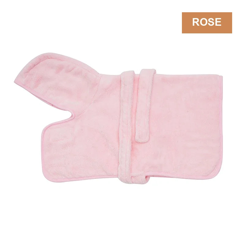 Peignoir absorbant à capuche – Chien & chat – vue 8