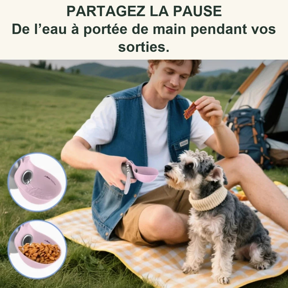 Gourde nomade 2-en-1 – 285 ml – vue 2
