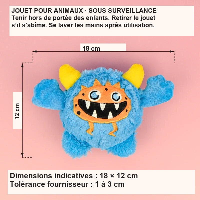 Peluche Monstre avec balle sonore – Chien