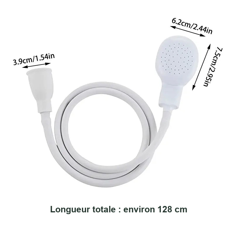 Douchette flexible pour chien & chat – 110 cm – vue 6