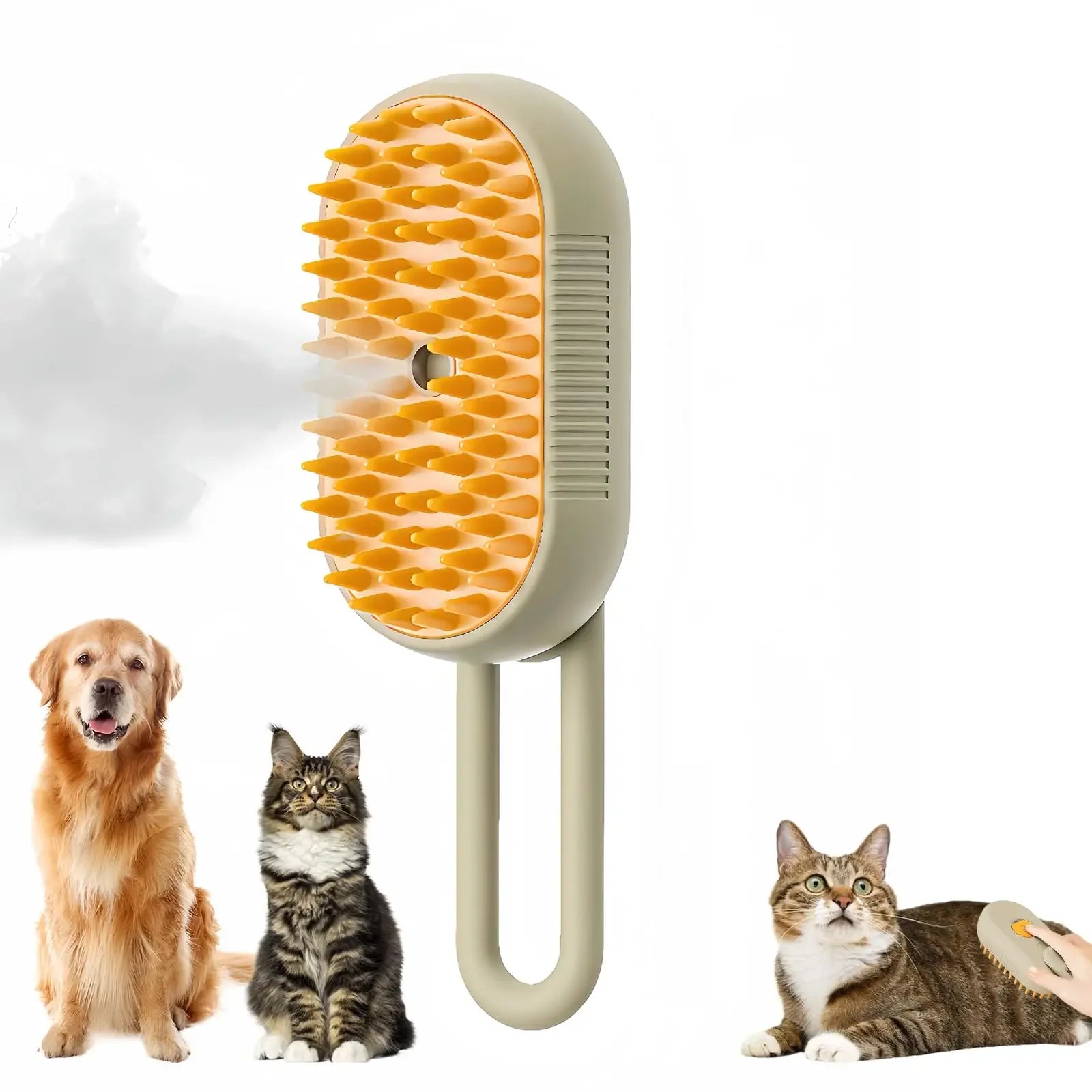 Brosse brumisante 3-en-1 – Chien & chat – vue 9