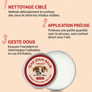 Baume nettoyant contour des yeux – Chien & chat, 30 g
